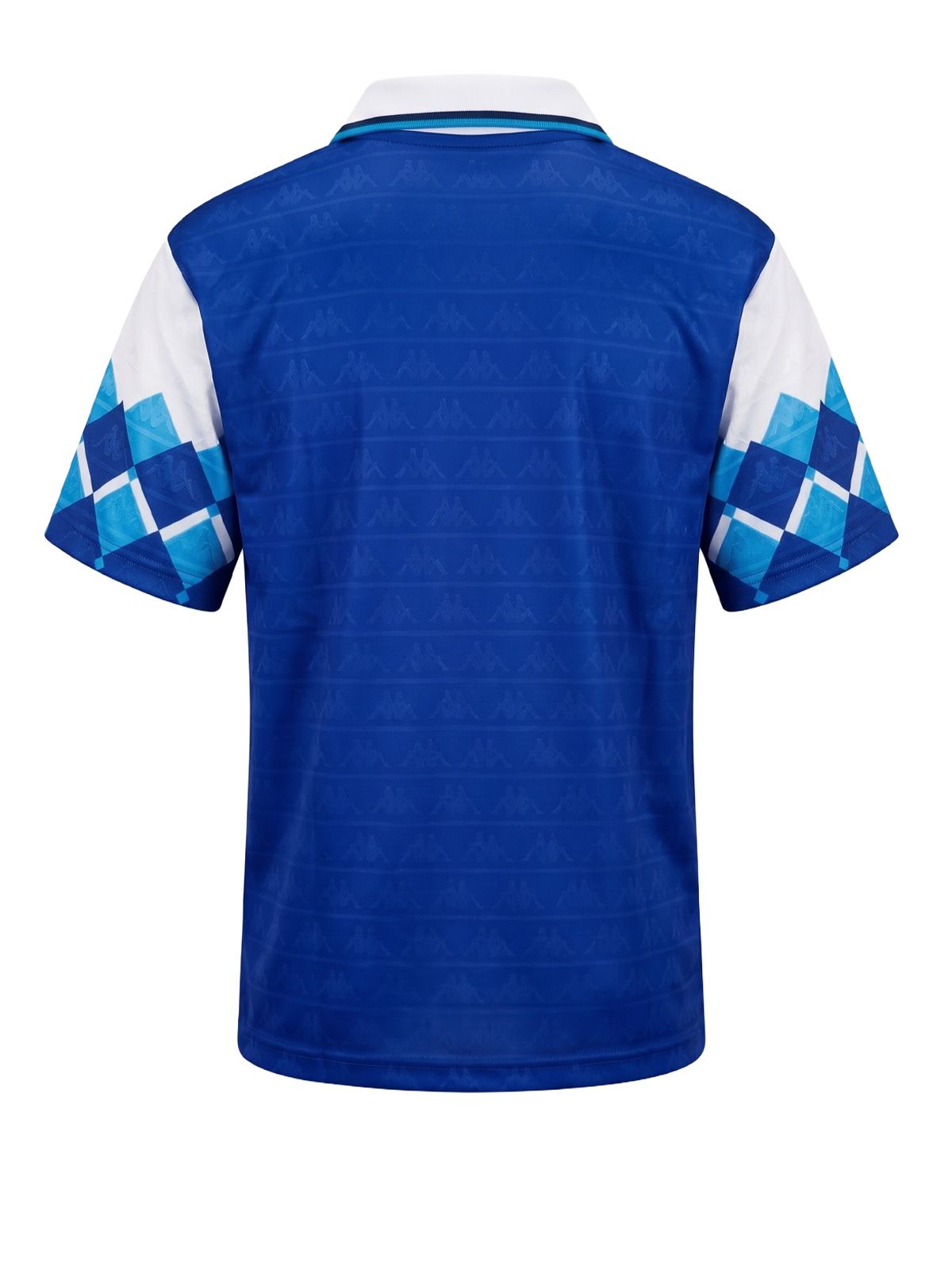 White blue authentic active jersey t-shirt KAPPA