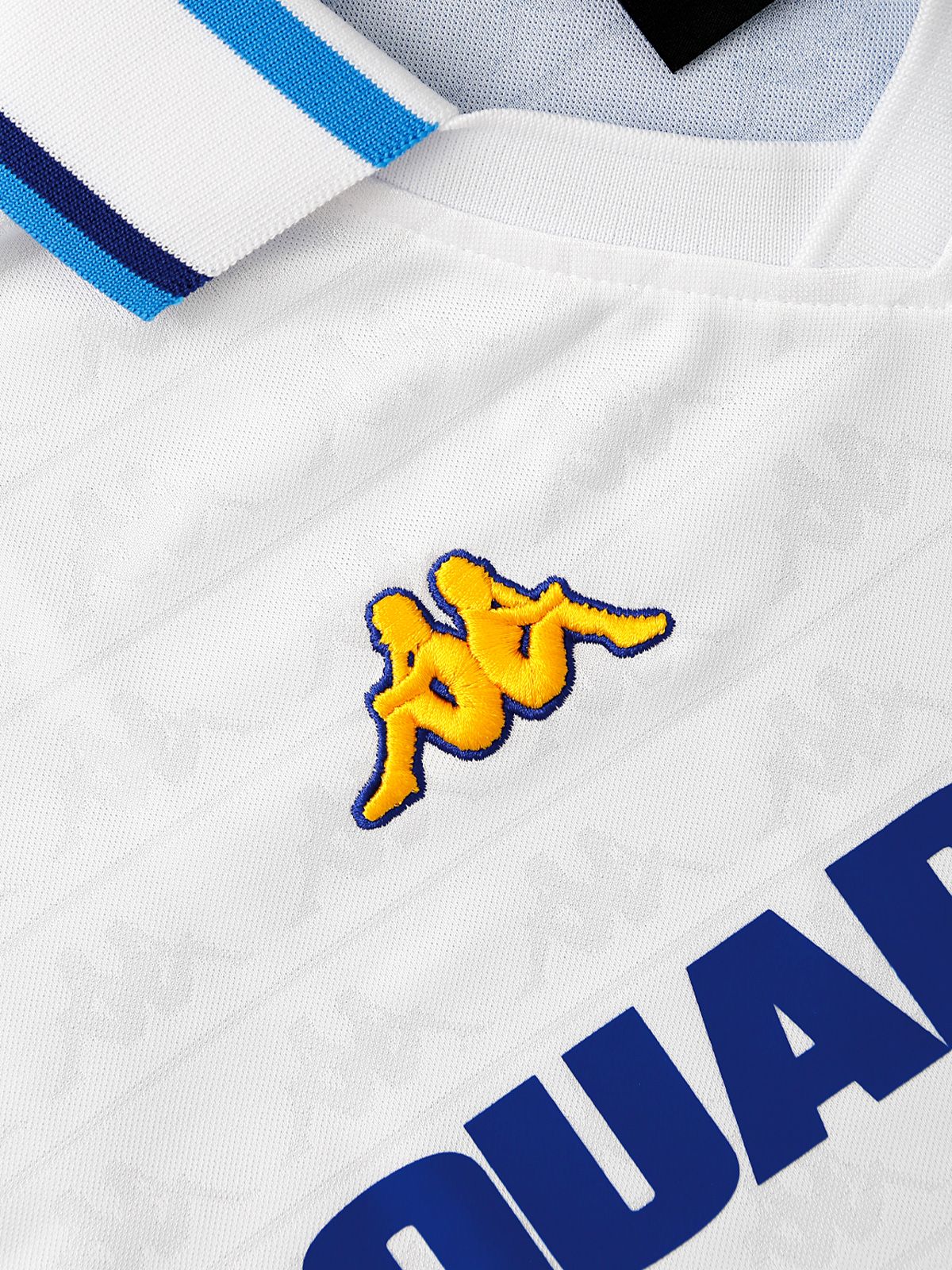 White blue authentic active jersey t-shirt KAPPA