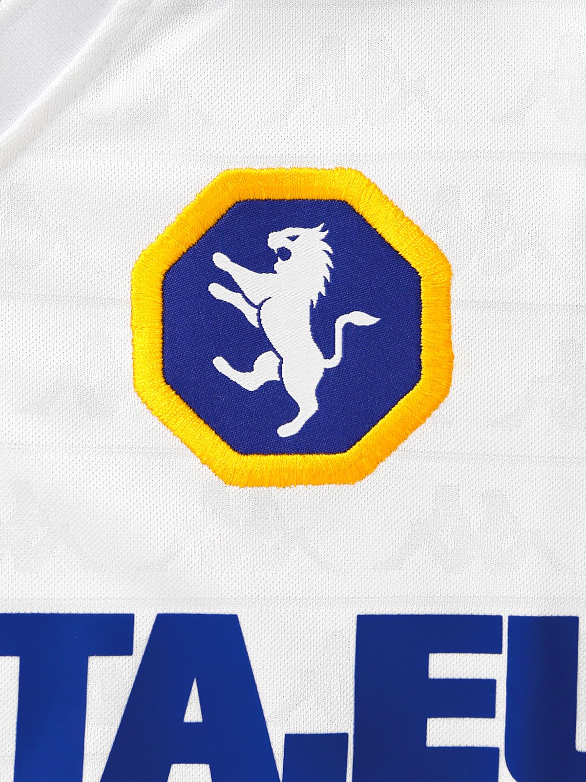 White blue authentic active jersey t-shirt KAPPA