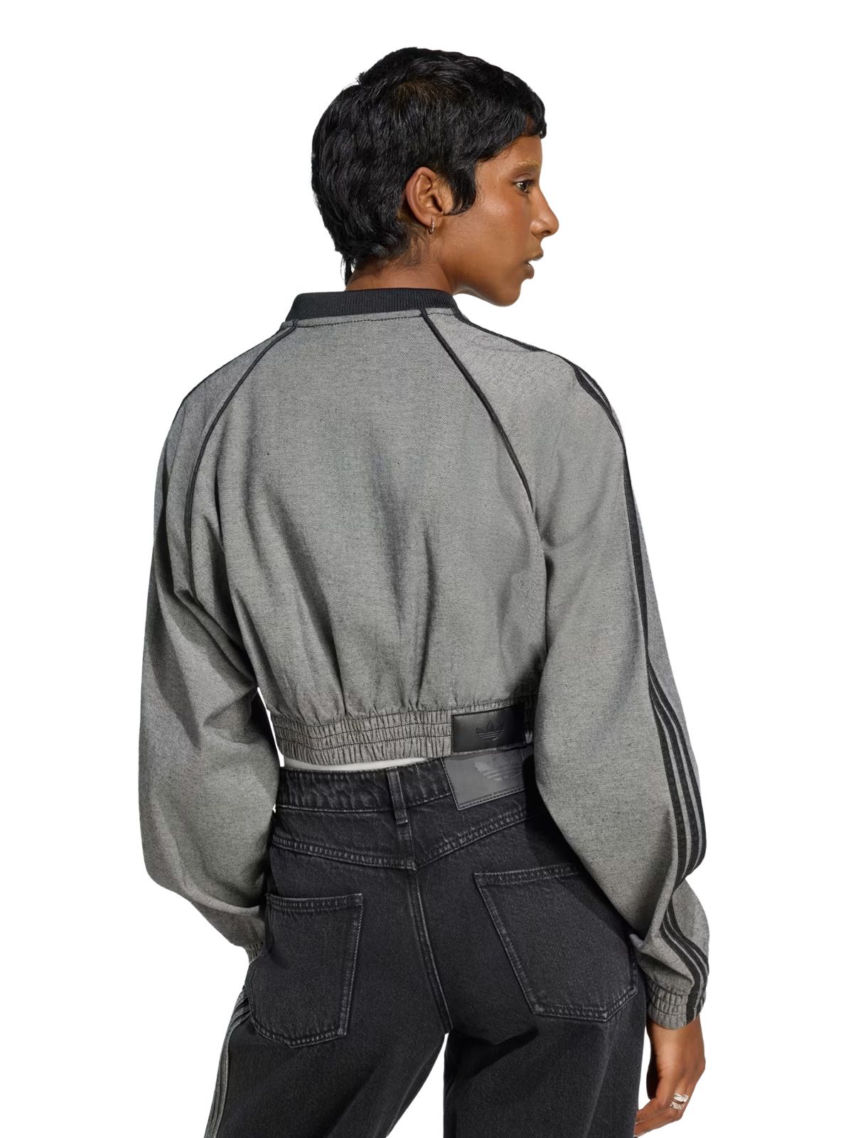 Felpa con cerniera denim ADIDAS ORIGINALS