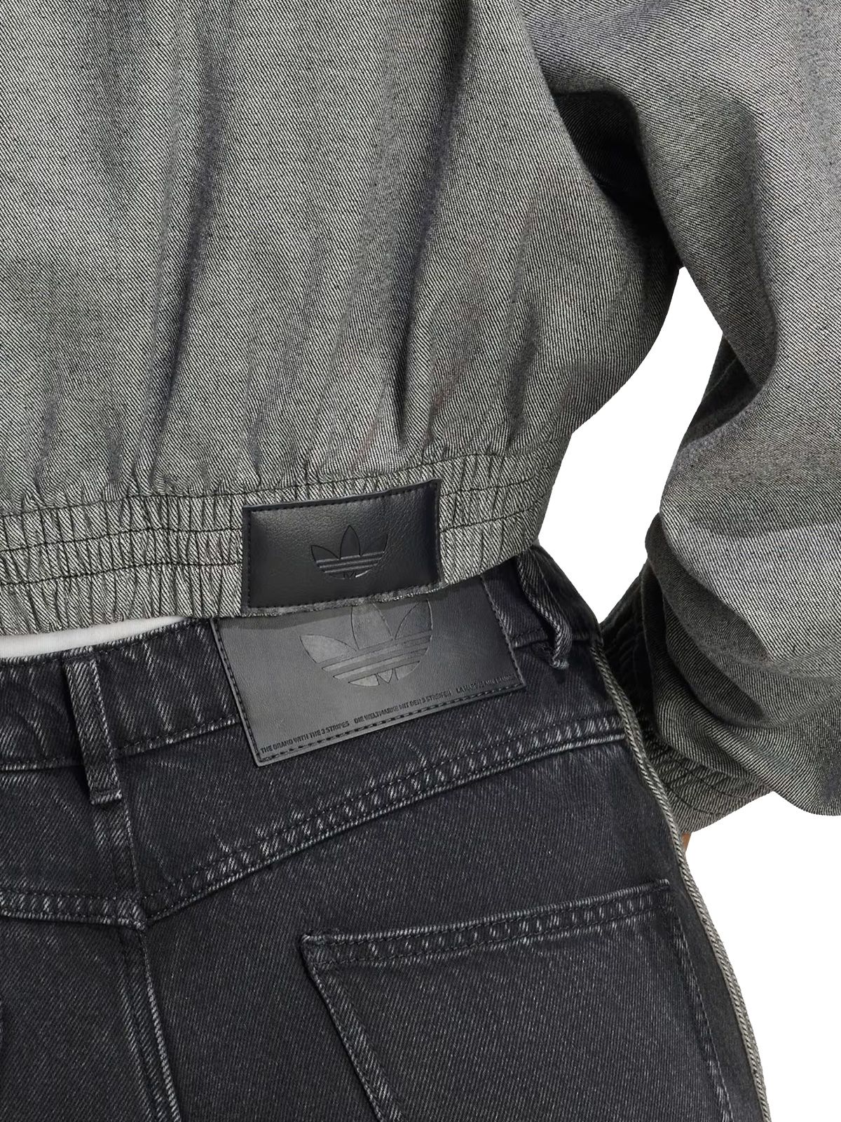 Felpa con cerniera denim ADIDAS ORIGINALS