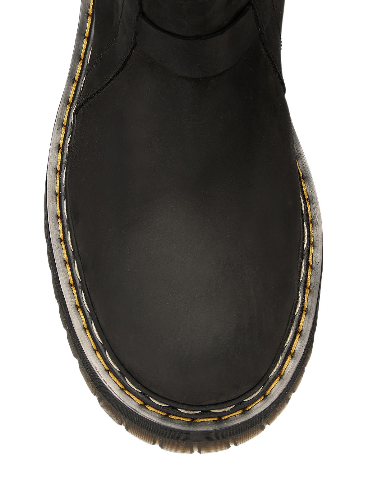 Black leather boots DR.MARTENS X RICK OWENS