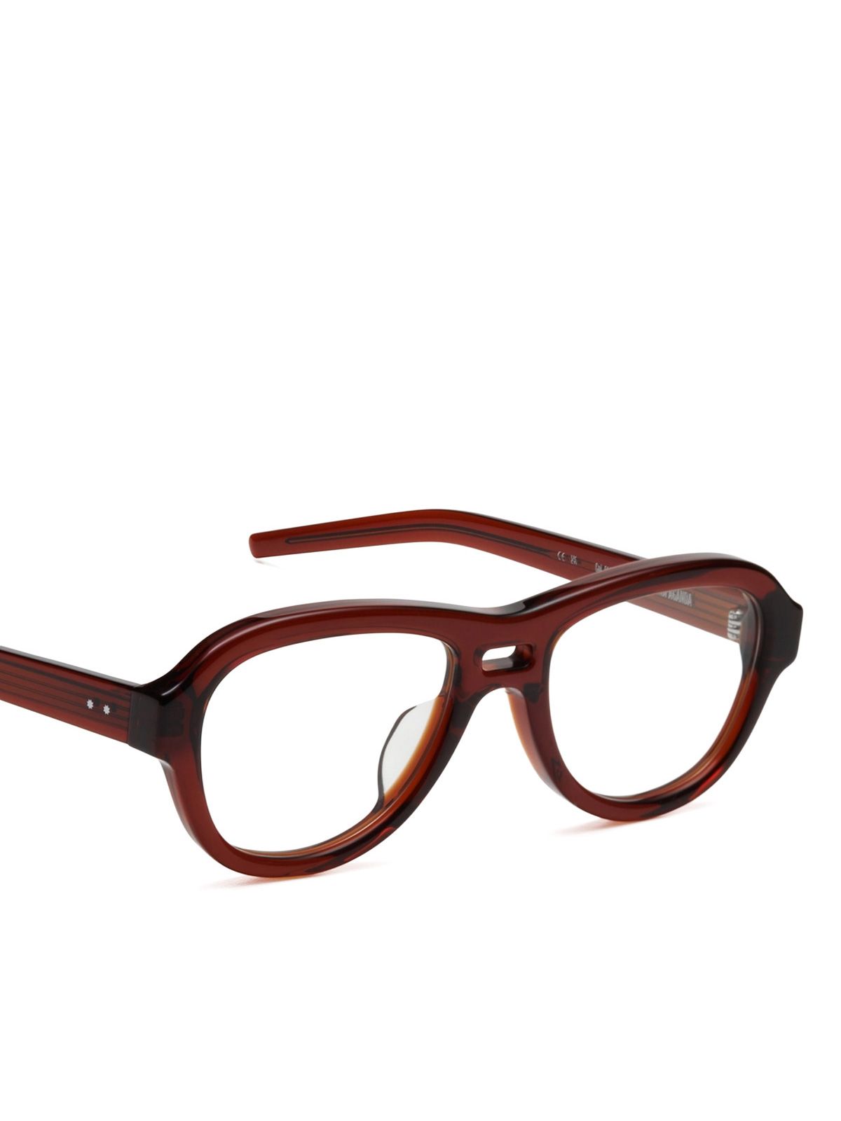 Brown propaganda eyeglasses OFF BROADWAY