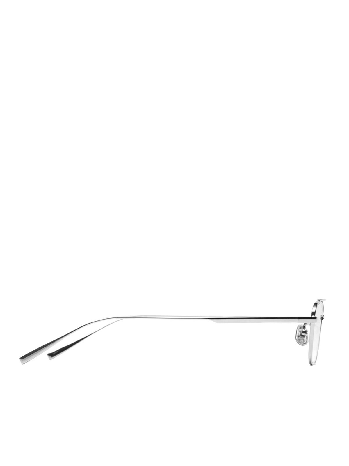 Silver essential number 014 eyeglasses OFF BROADWAY