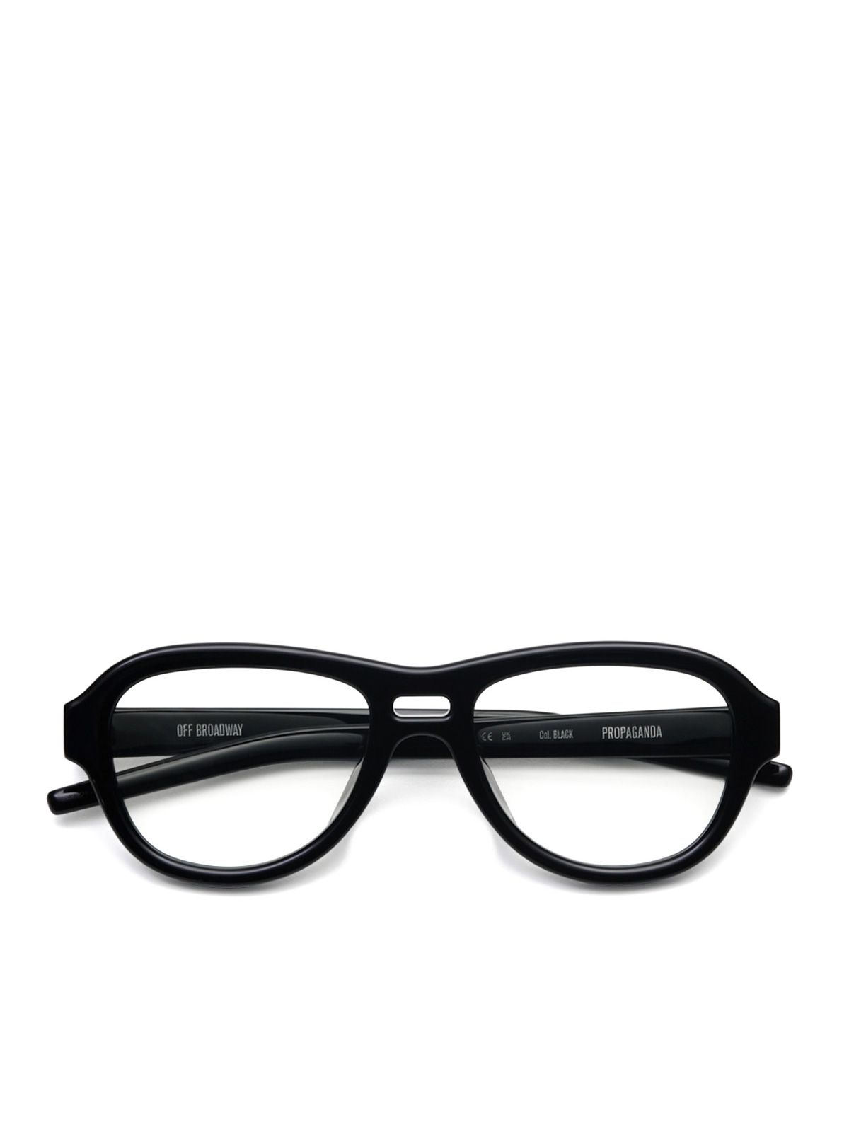 Black propaganda eyeglasses OFF BROADWAY