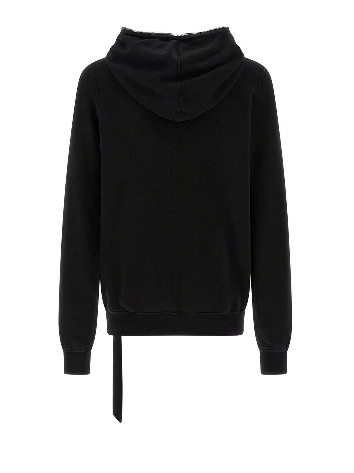 Black gimp hoodie DRKSHDW