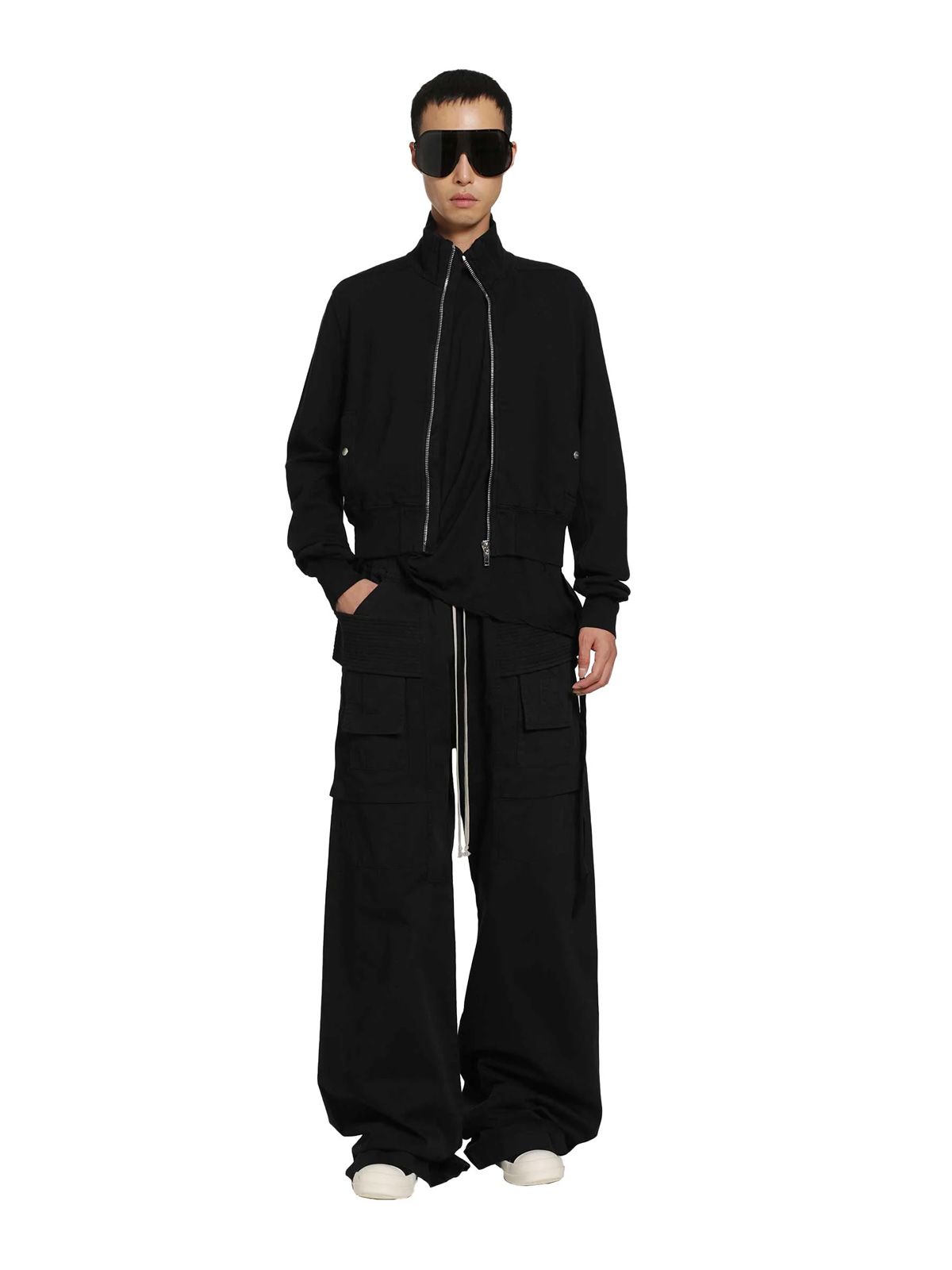 Giacca rev track nera DRKSHDW