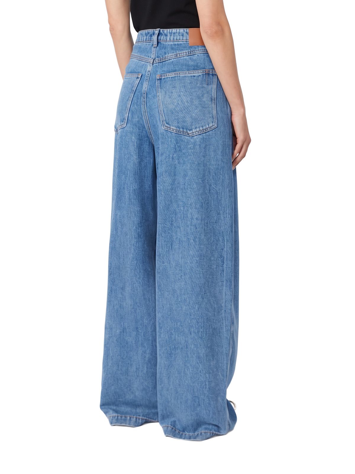 Blue spdpioppo jeans SPORTMAX