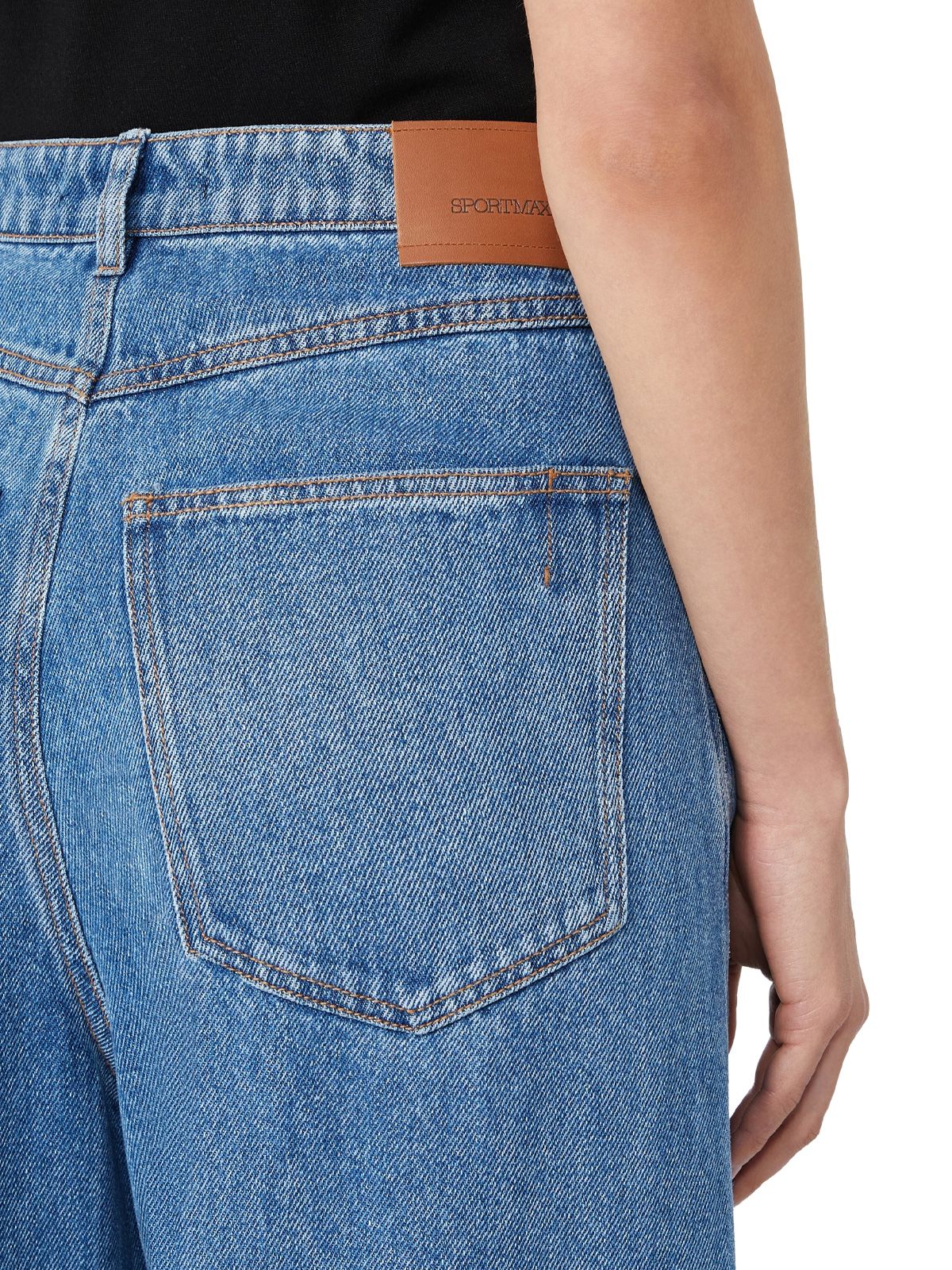 Blue spdpioppo jeans SPORTMAX