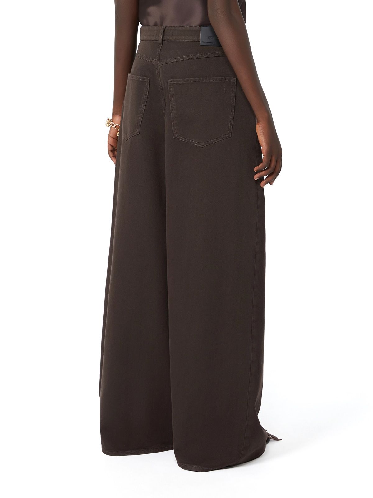 Brown spdsiamese jeans SPORTMAX