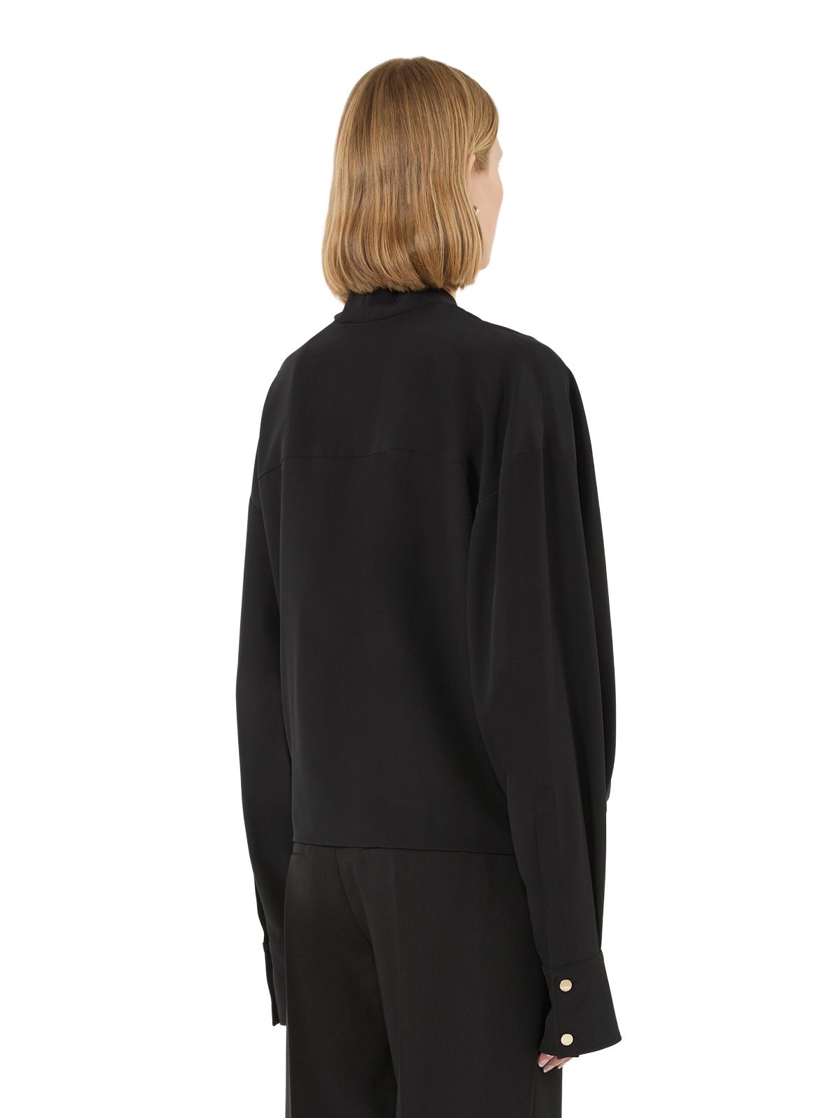 Black spxvenere blouse SPORTMAX