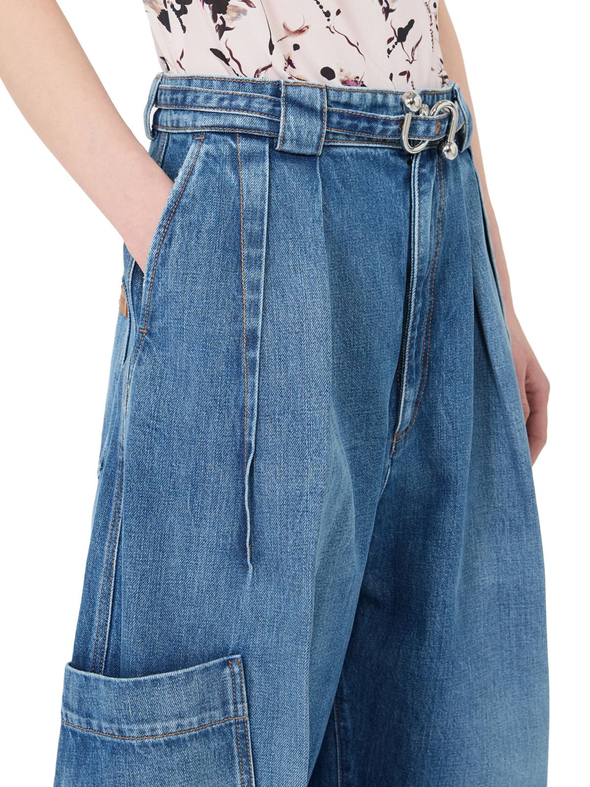 Blue spdlastra jeans SPORTMAX
