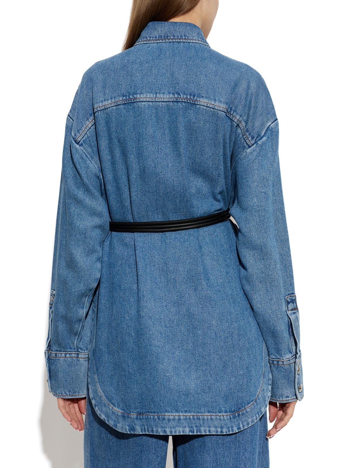 Blue spdcappa shirt SPORTMAX