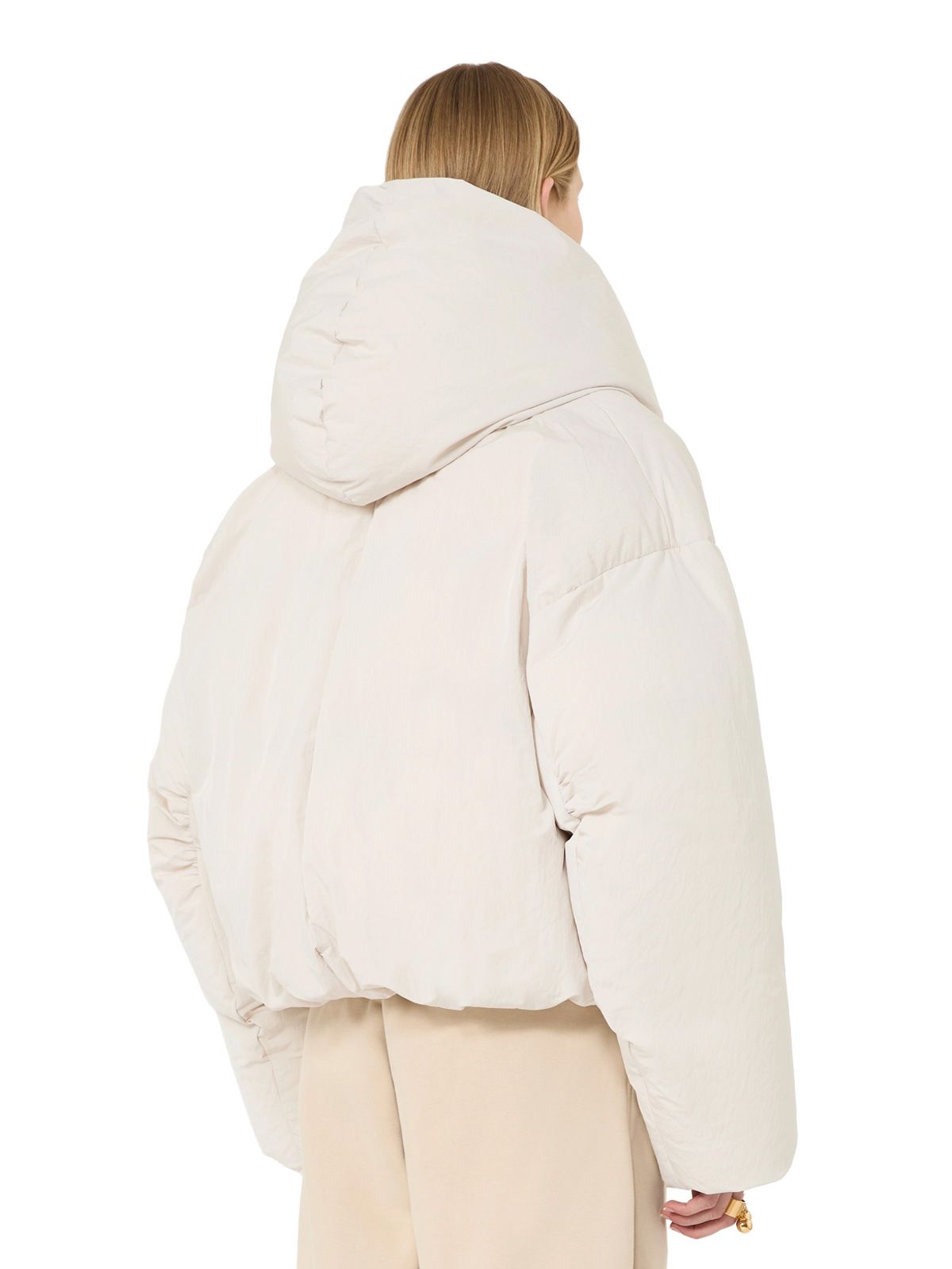 White spxvodka puffer jacket SPORTMAX