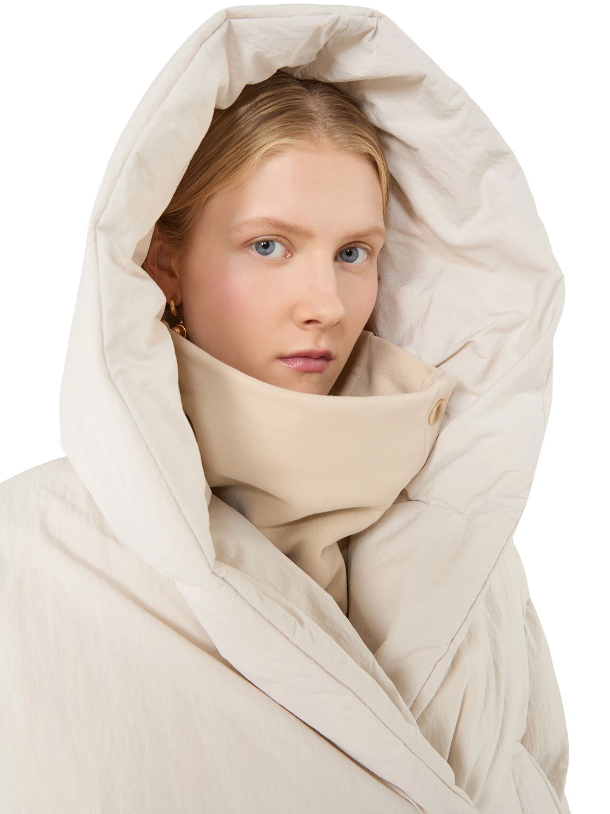 White spxvodka puffer jacket SPORTMAX