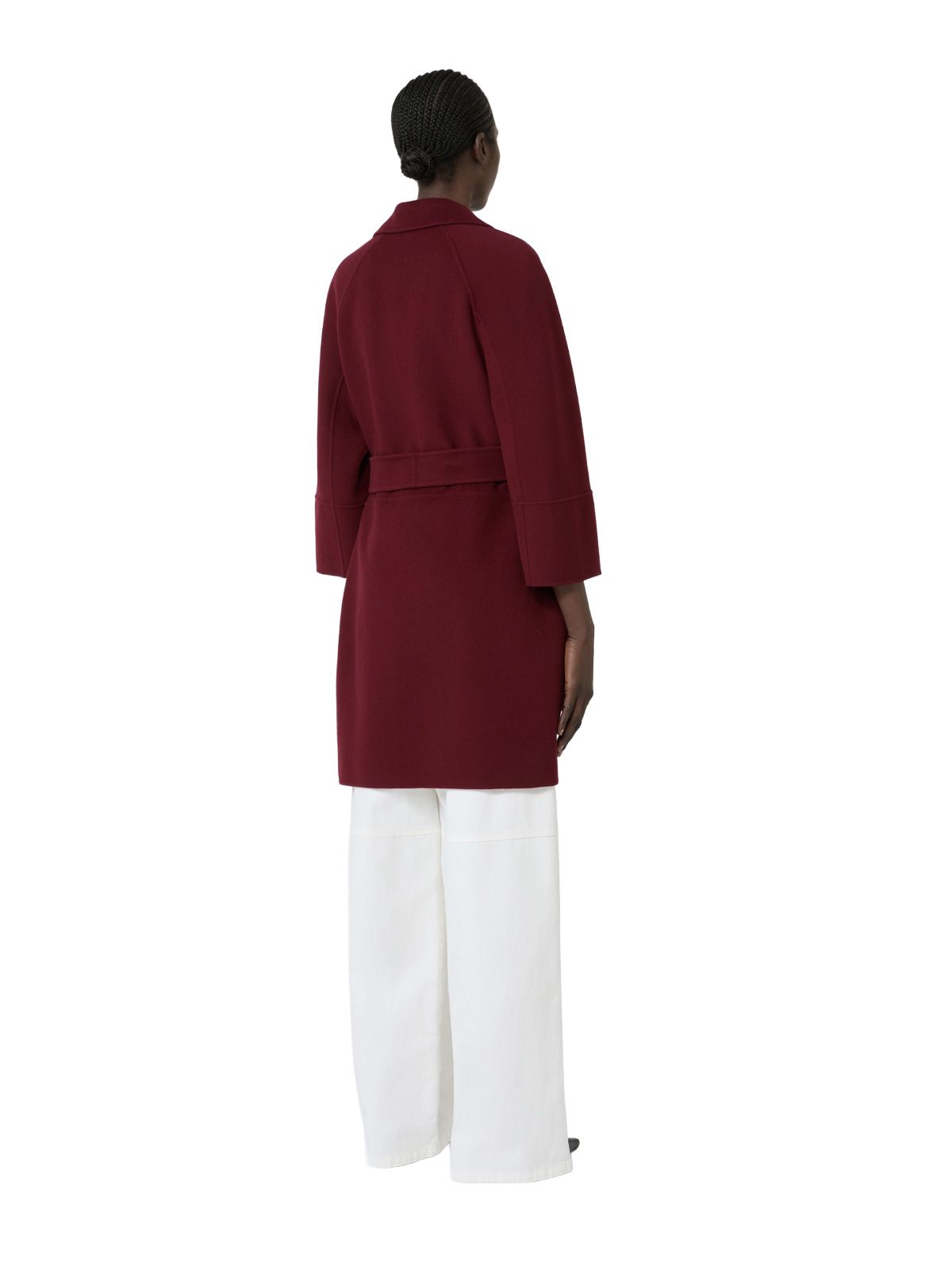Bordeaux arona coat 'S MAX MARA