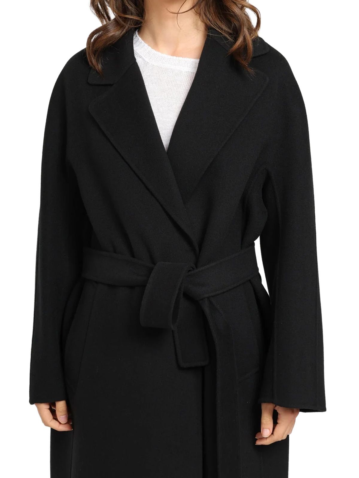 Black smmpenelope coat 'S MAX MARA