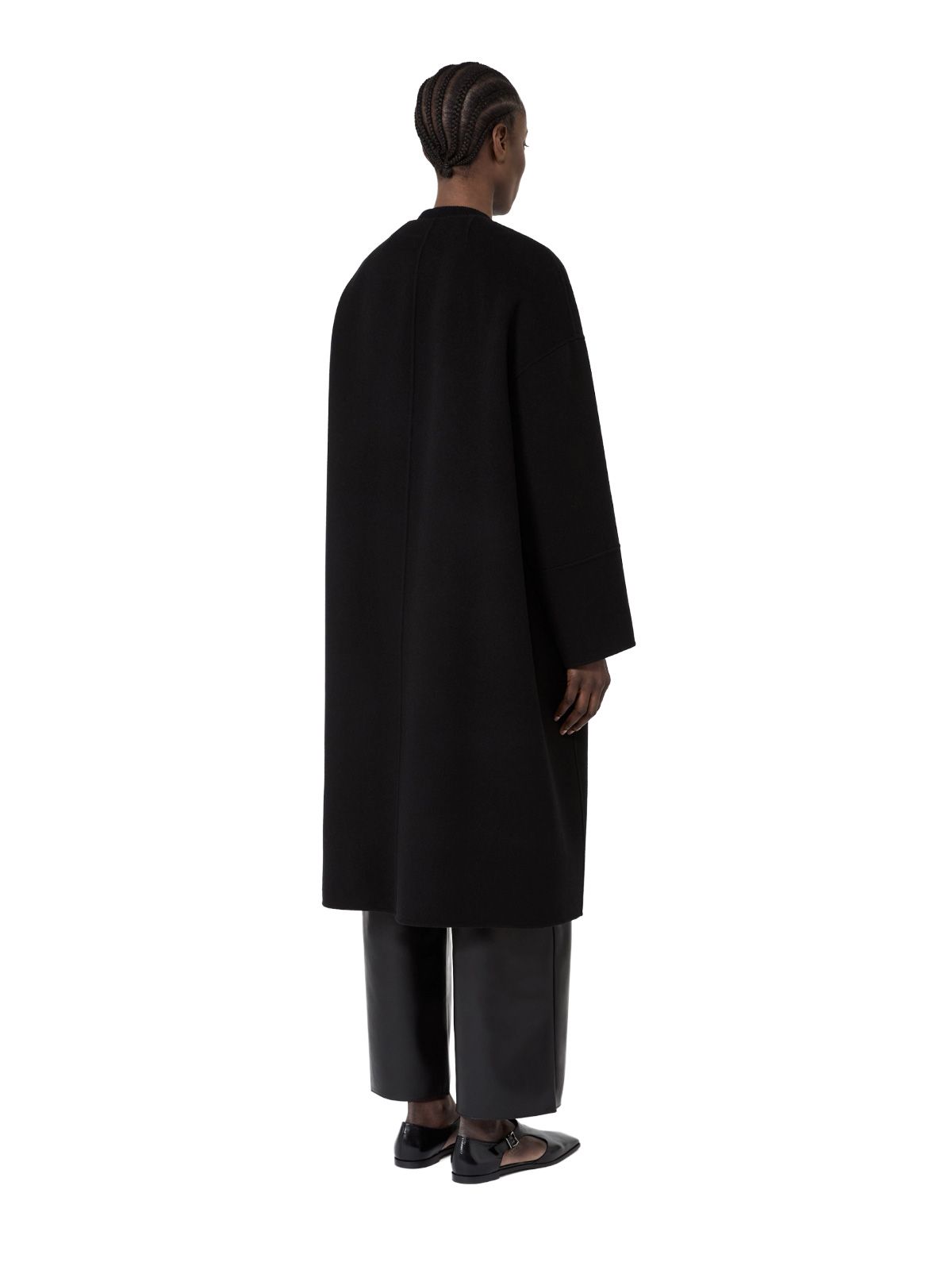 Black smmelodia coat 'S MAX MARA