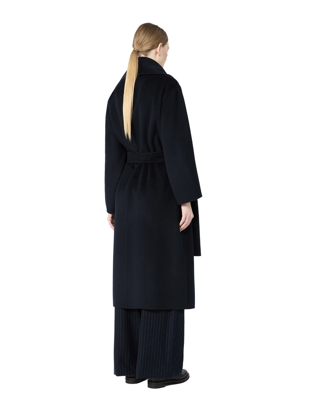 Blue navy smmcarisma coat 'S MAX MARA