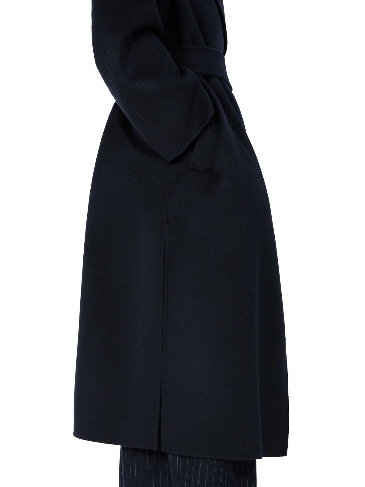 Blue navy smmcarisma coat 'S MAX MARA