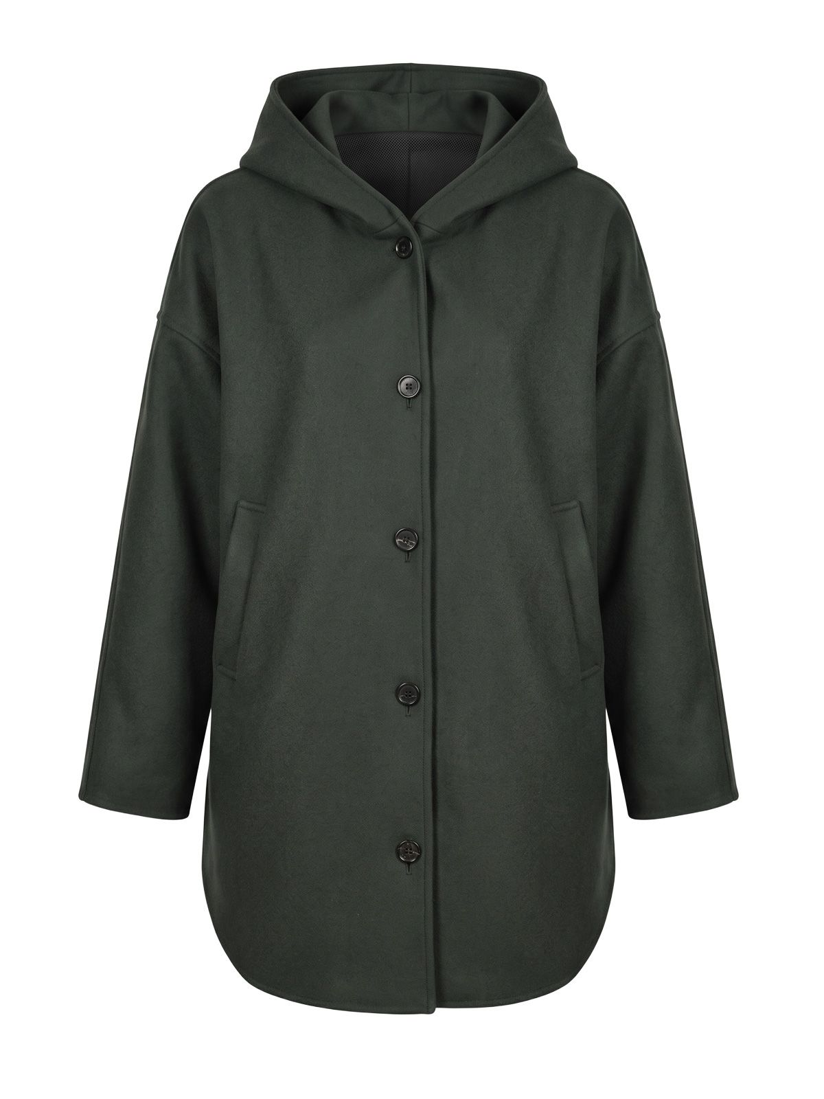 Dark green smmanita coat