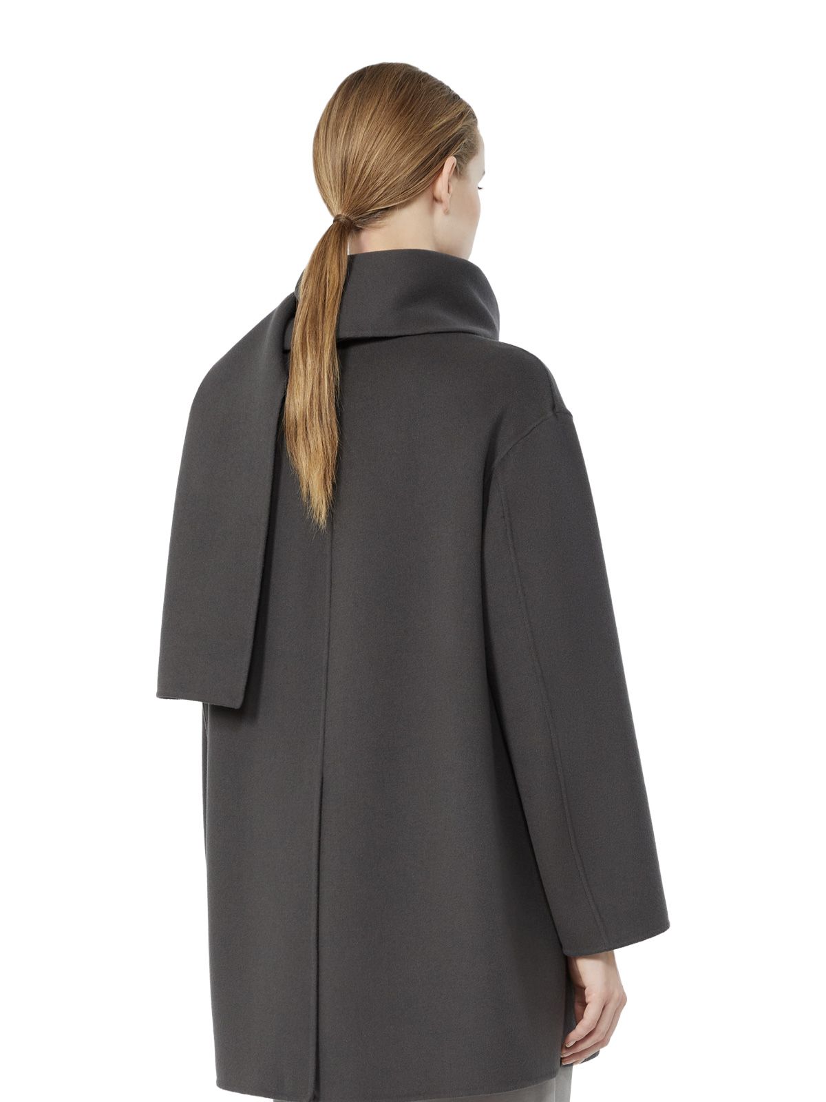 Dark grey smmalicia coat 'S MAX MARA
