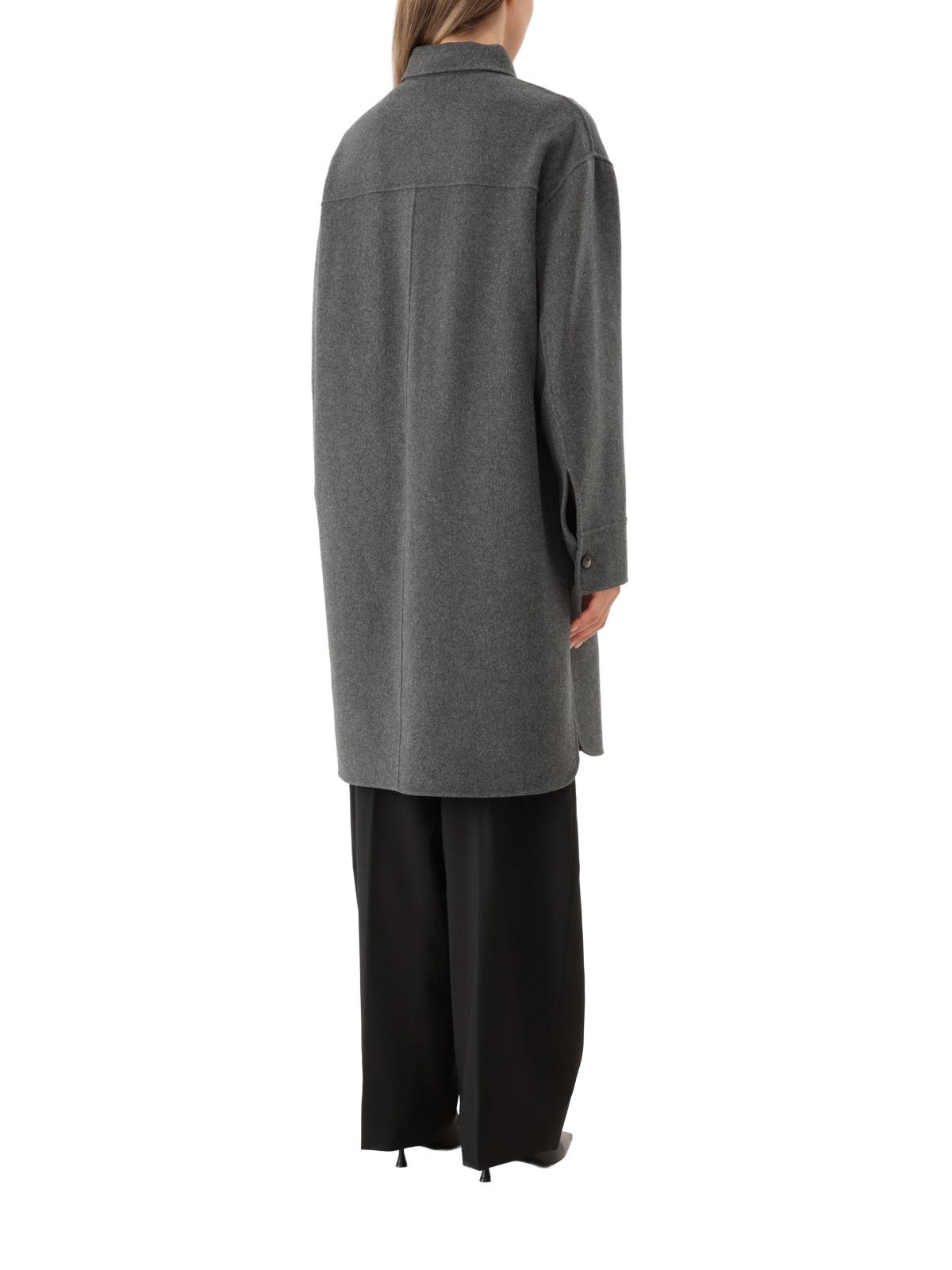 Dark grey smmfante coat 'S MAX MARA