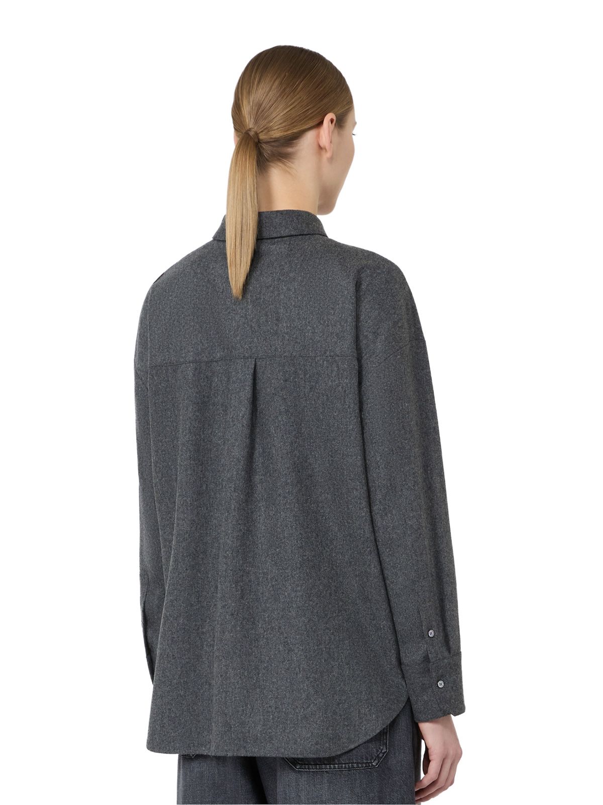Camicia smmetereo grigio scuro 'S MAX MARA