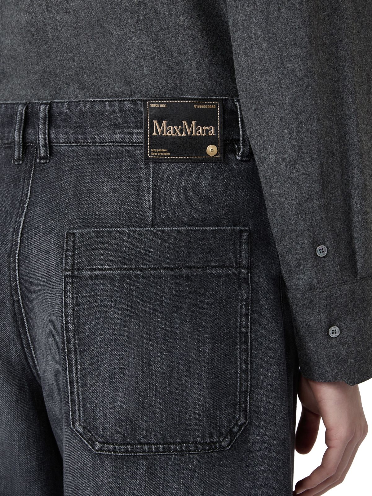 Jeans smmberlina grigio 'S MAX MARA