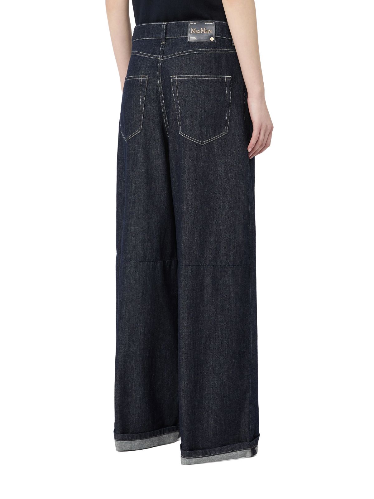 Jeans smmocchio blu scuro 'S MAX MARA