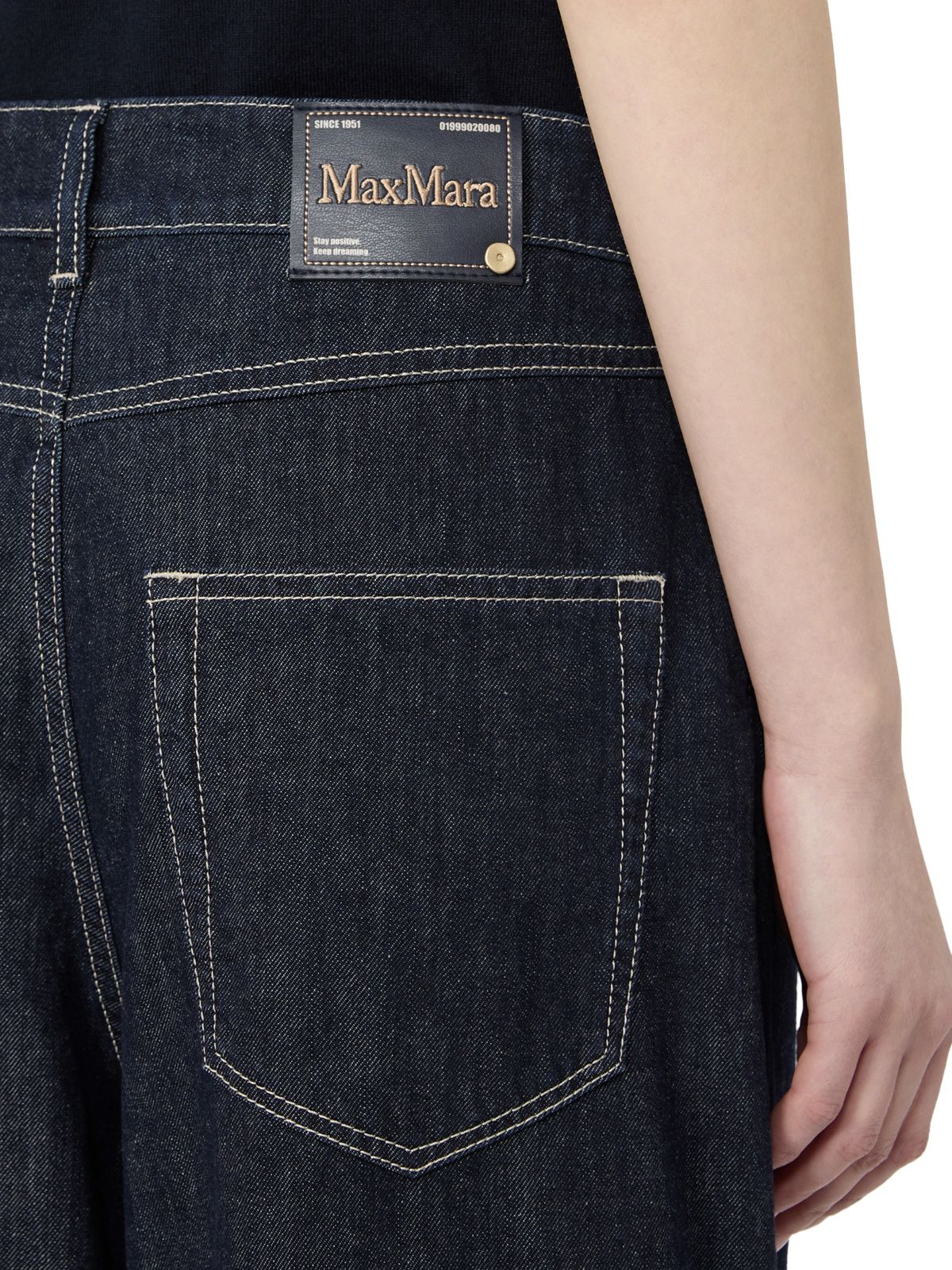 Jeans smmocchio blu scuro 'S MAX MARA