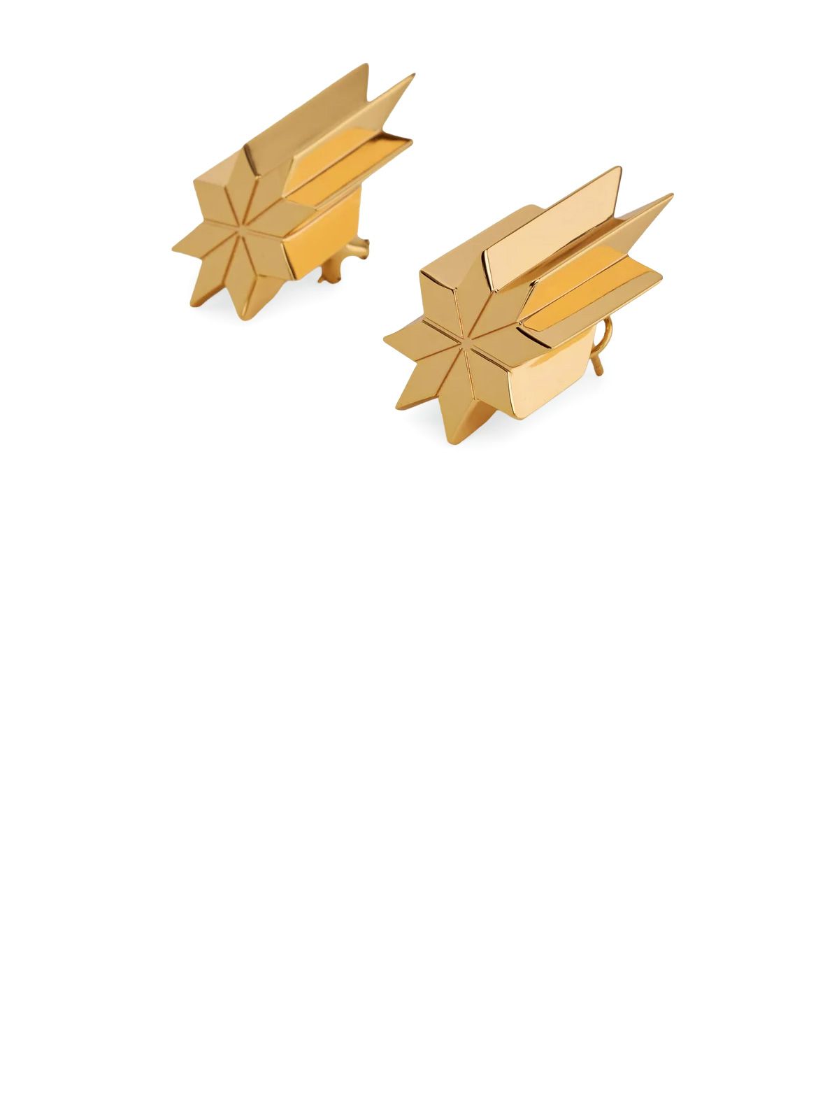 Gold zirky earrings