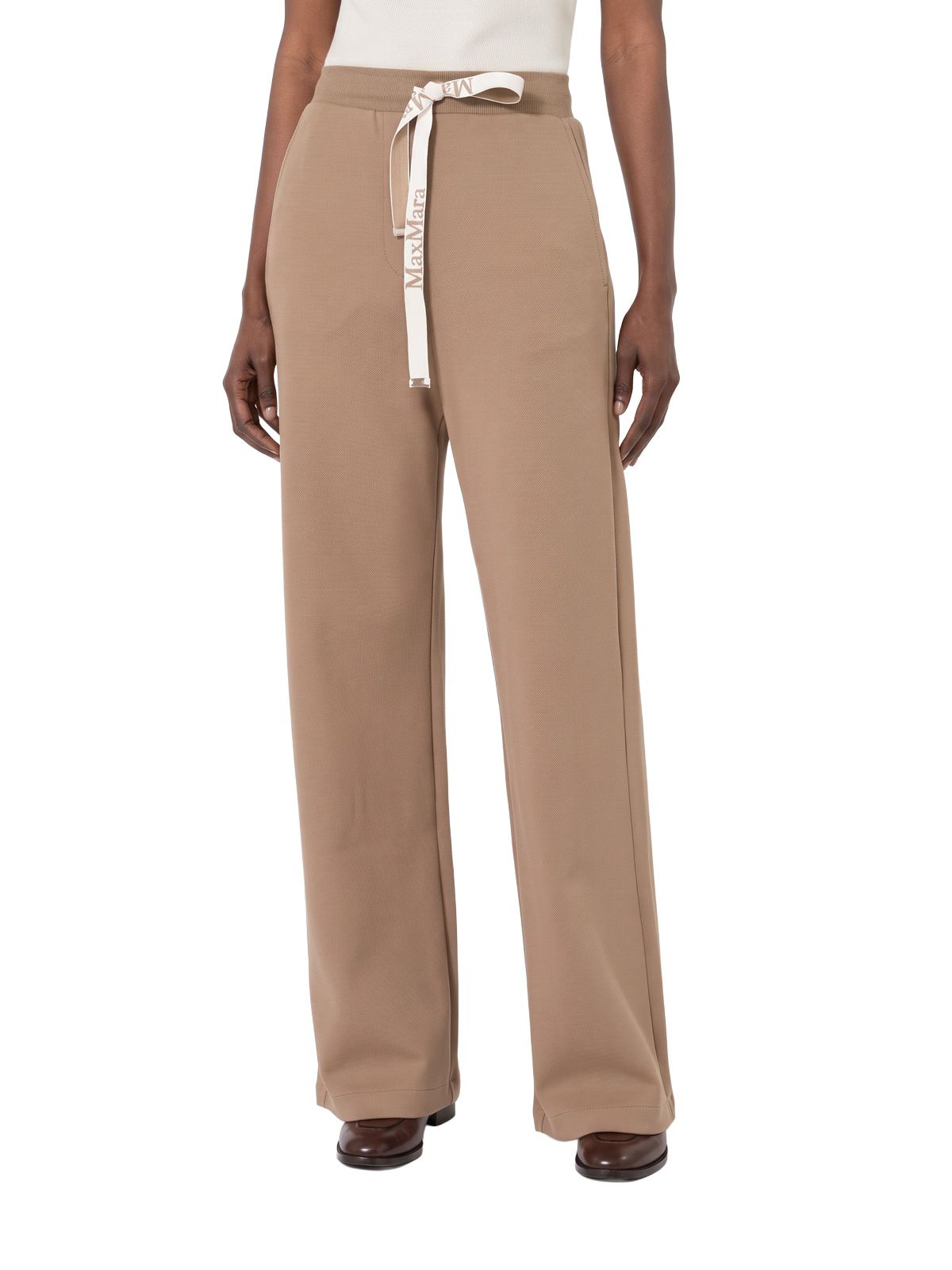 Beige smmbali trackpants 'S MAX MARA