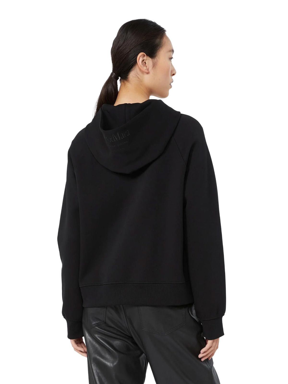 Black smmmarea hoodie 'S MAX MARA