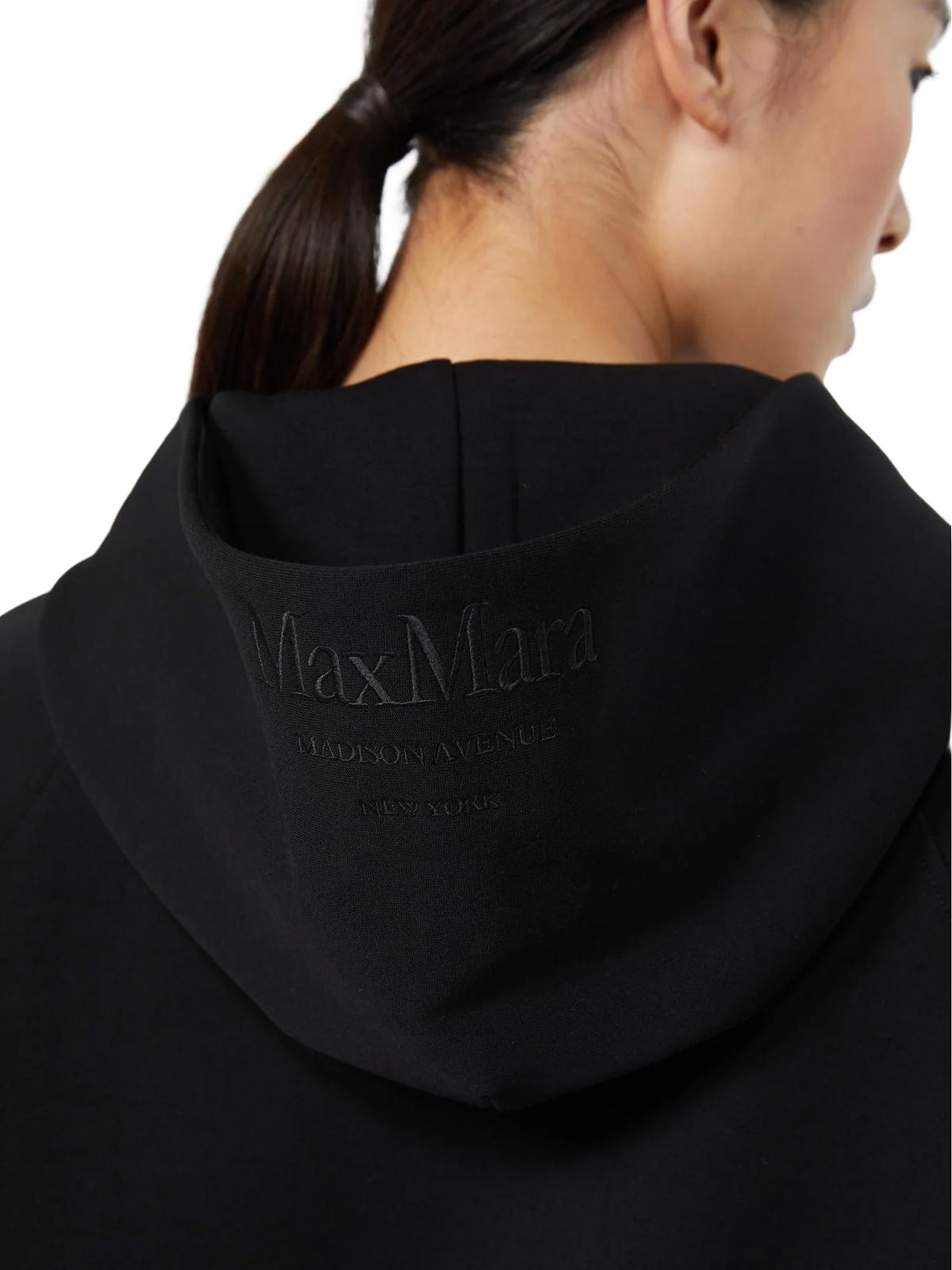 Black smmmarea hoodie 'S MAX MARA