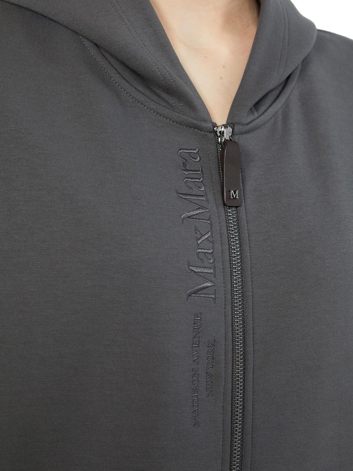 Dark grey smmballo sleeveless hoodie 'S MAX MARA