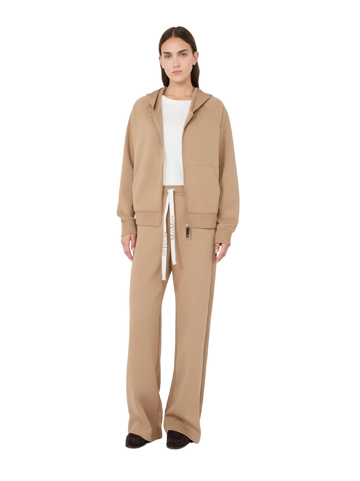 Beige smmmarea hoodie 'S MAX MARA