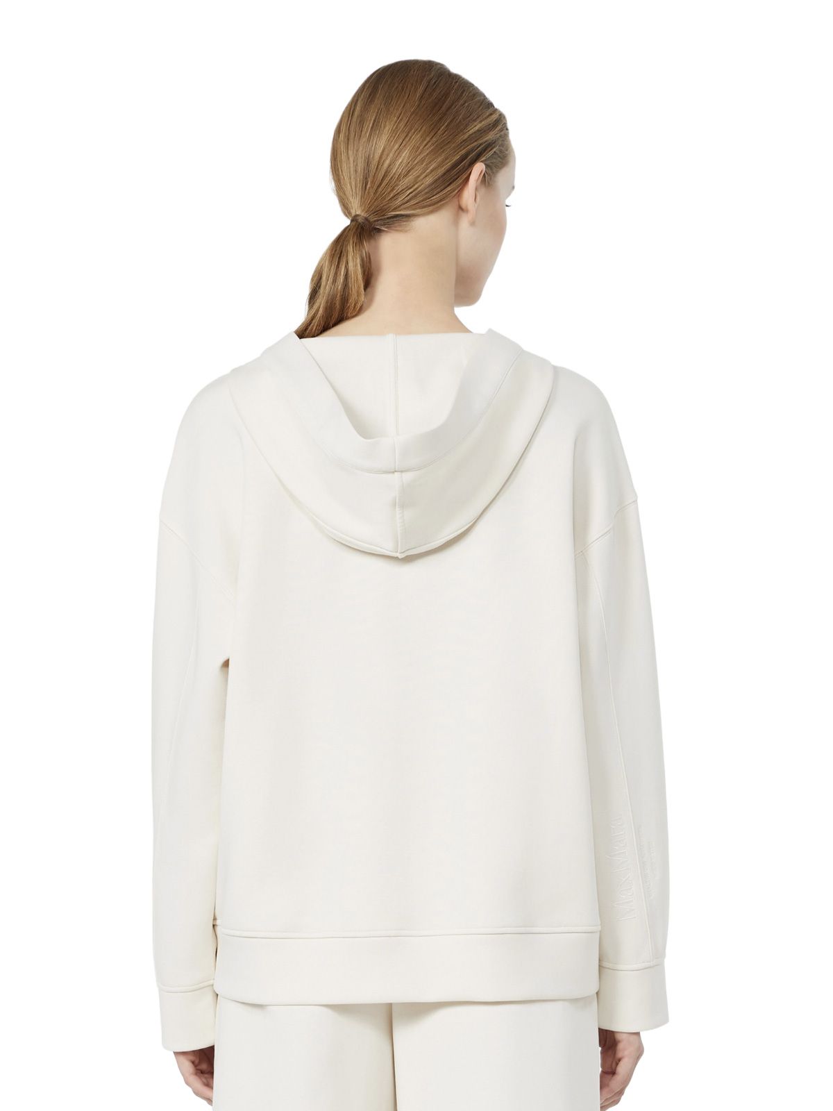 White smmbuona hoodie 'S MAX MARA