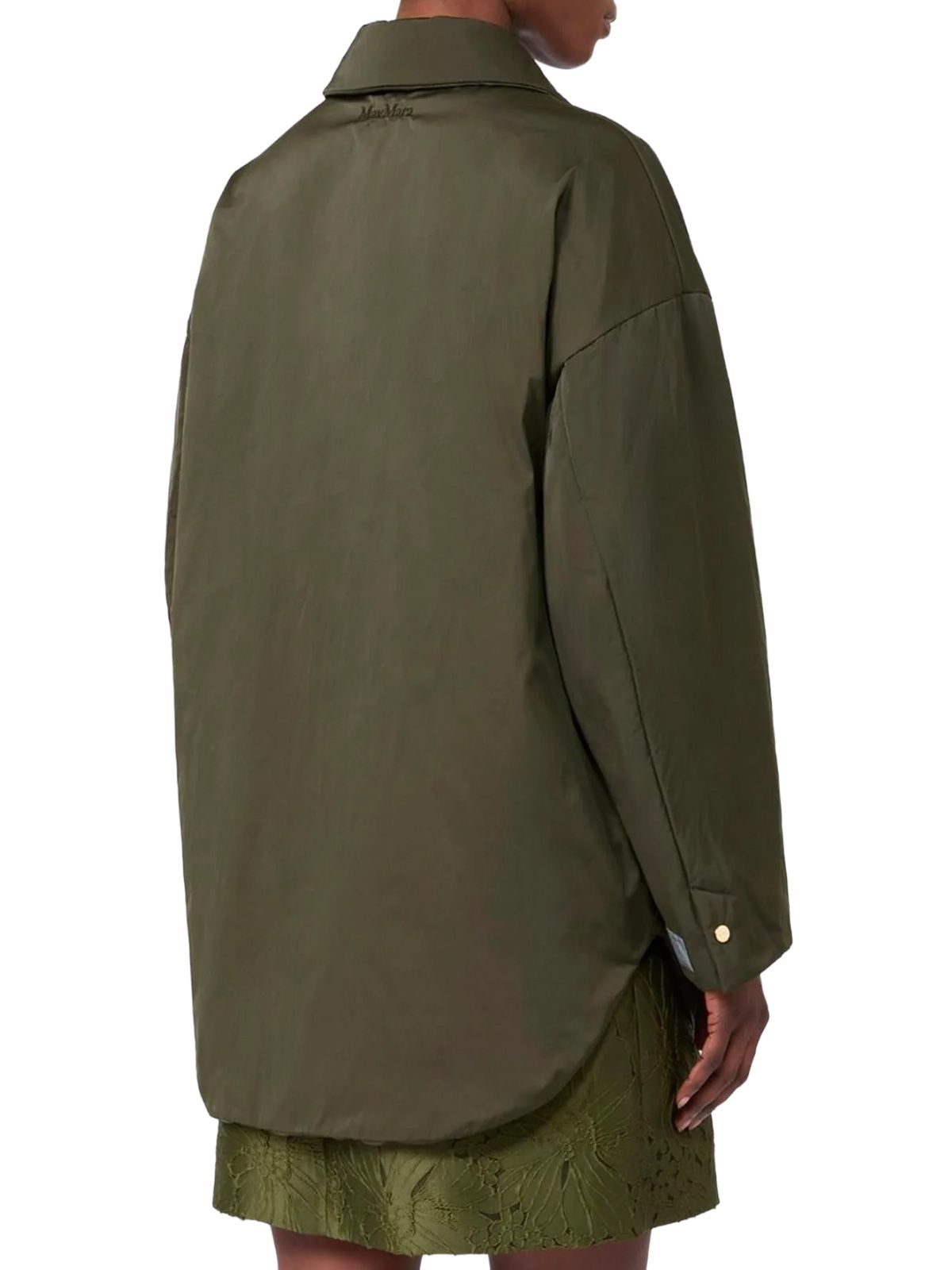 Giacca mtccarlotta verde khaki MAX MARA THE CUBE