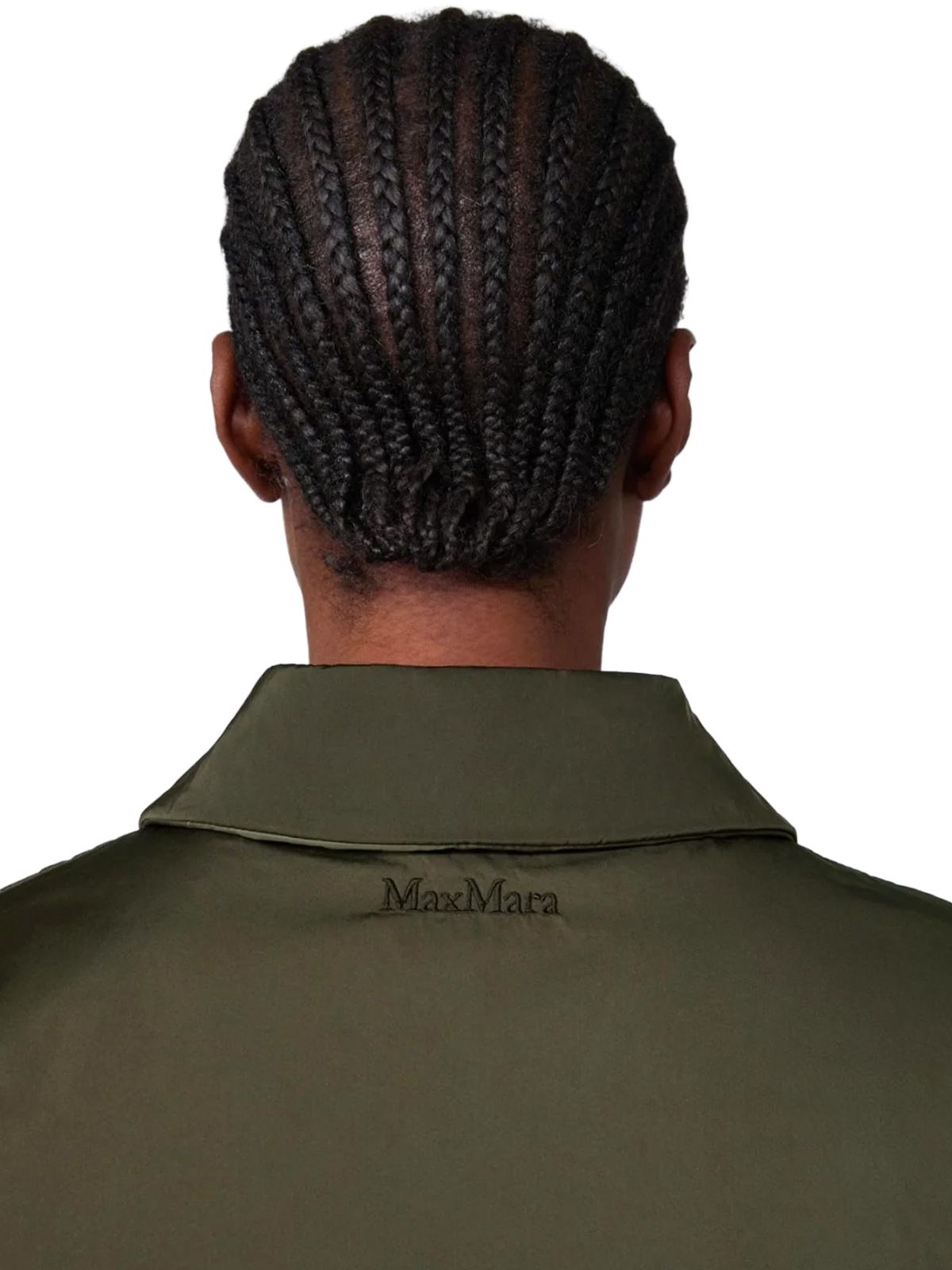 Giacca mtccarlotta verde khaki MAX MARA THE CUBE