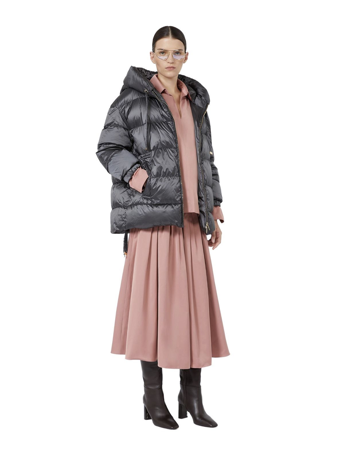 Piumino mtcariete grigio MAX MARA THE CUBE