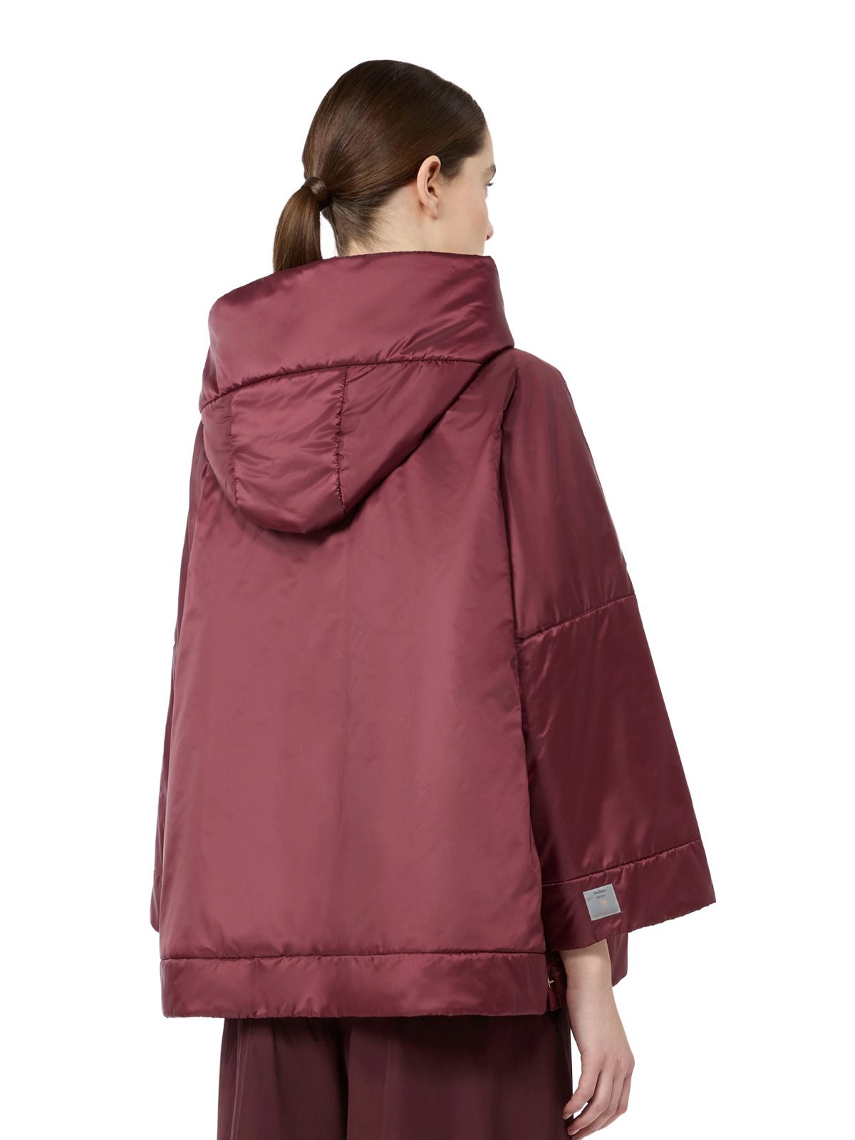 Bordeaux mtcfiore puffer jacket MAX MARA THE CUBE