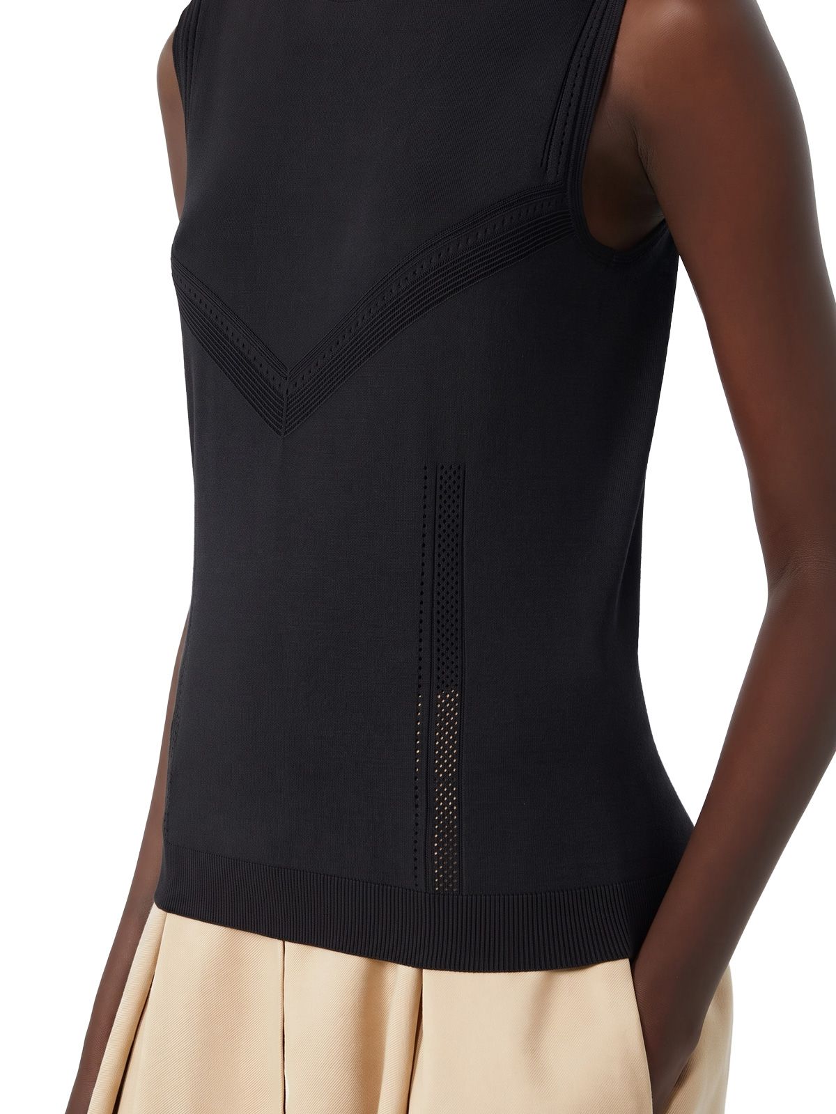 Black spxpavido top SPORTMAX