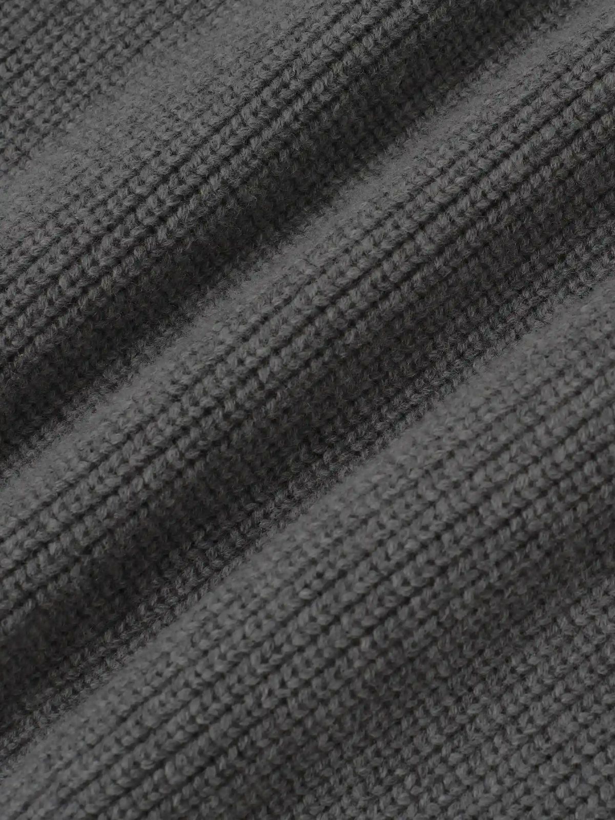 Maglione con mezza zip trucker grigio DROLE DE MONSIEUR