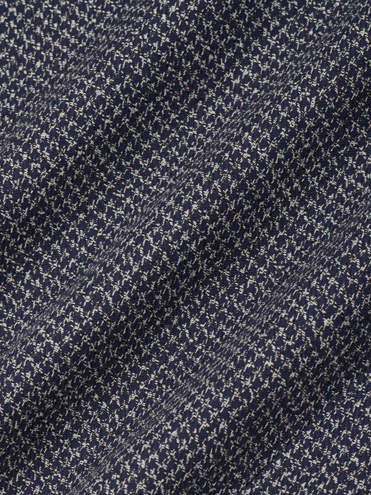 Navy houdstooth baracuta jacket DRÔLE DE MONSIEUR