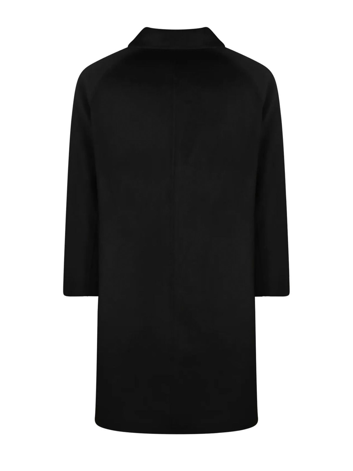 Cappotto nero AMARANTO