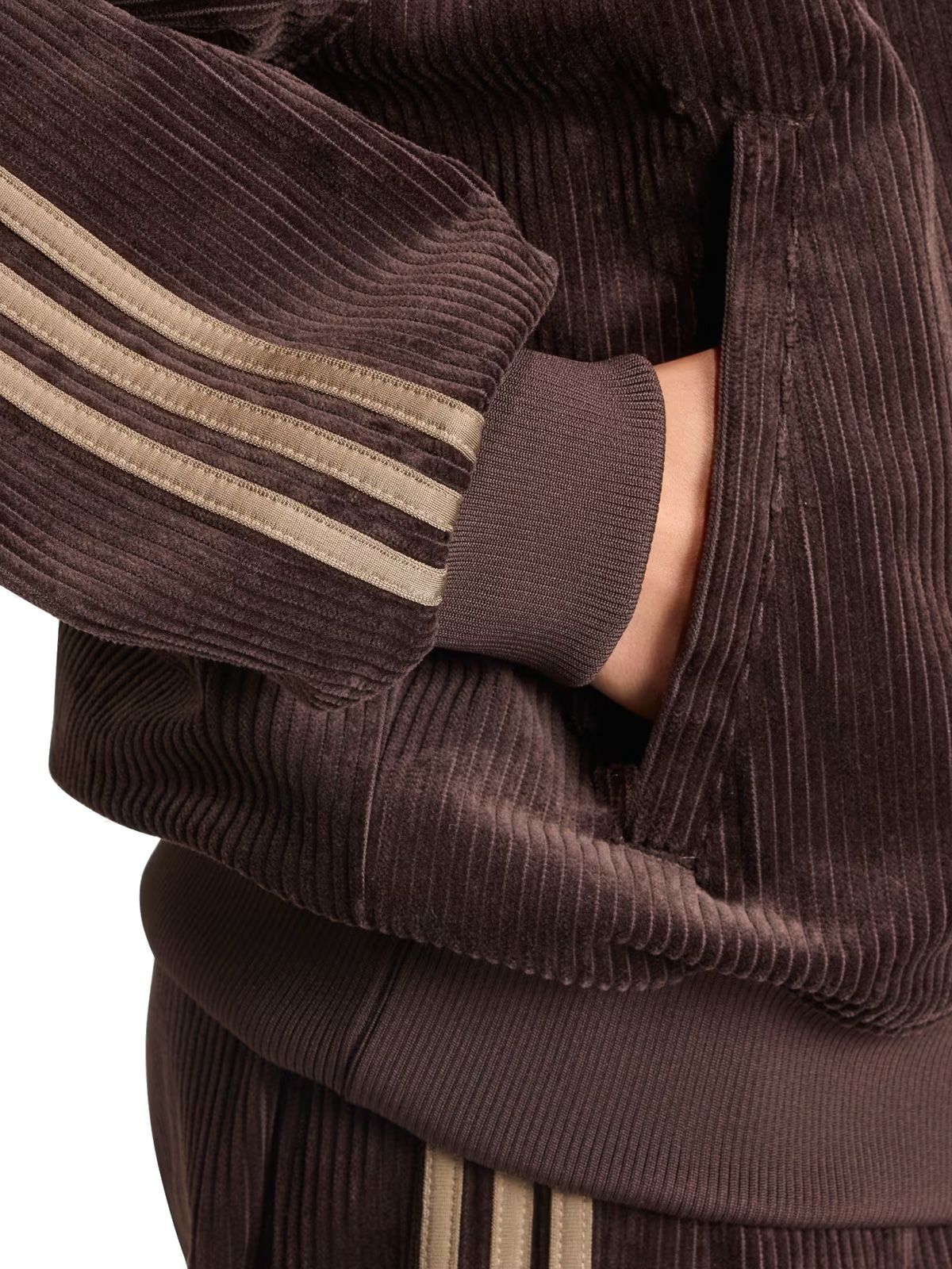 Brown tracktop ADIDAS ORIGINALS