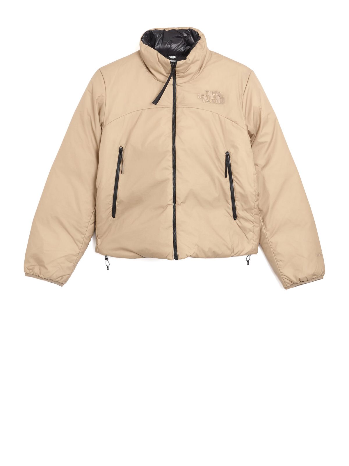 Beige pertex nuptse reversible puffer jacket THE NORTH FACE