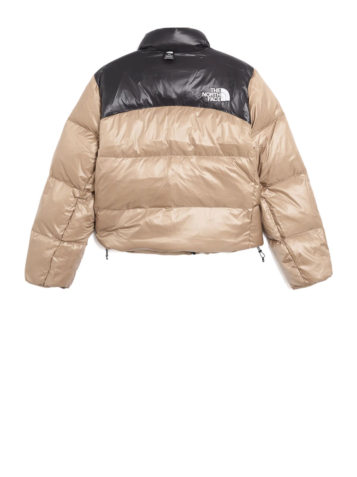 Beige pertex nuptse reversible puffer jacket THE NORTH FACE