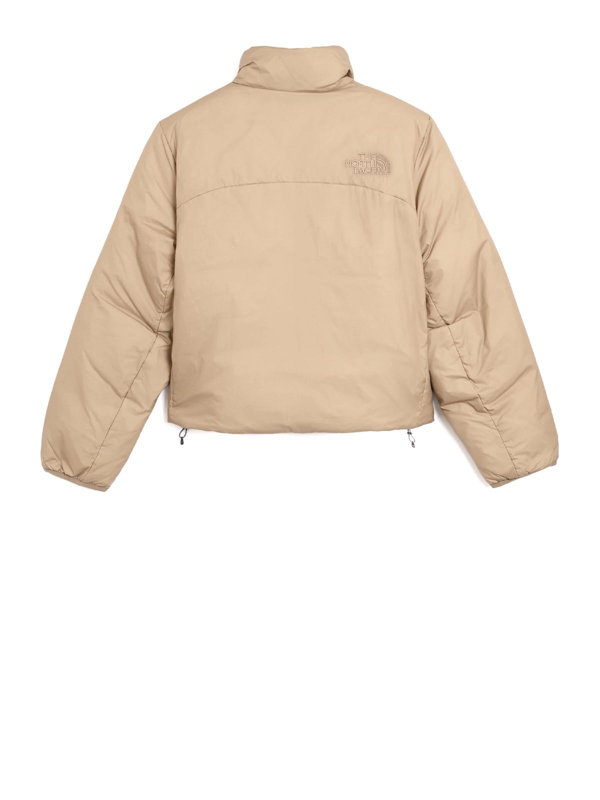Beige pertex nuptse reversible puffer jacket THE NORTH FACE